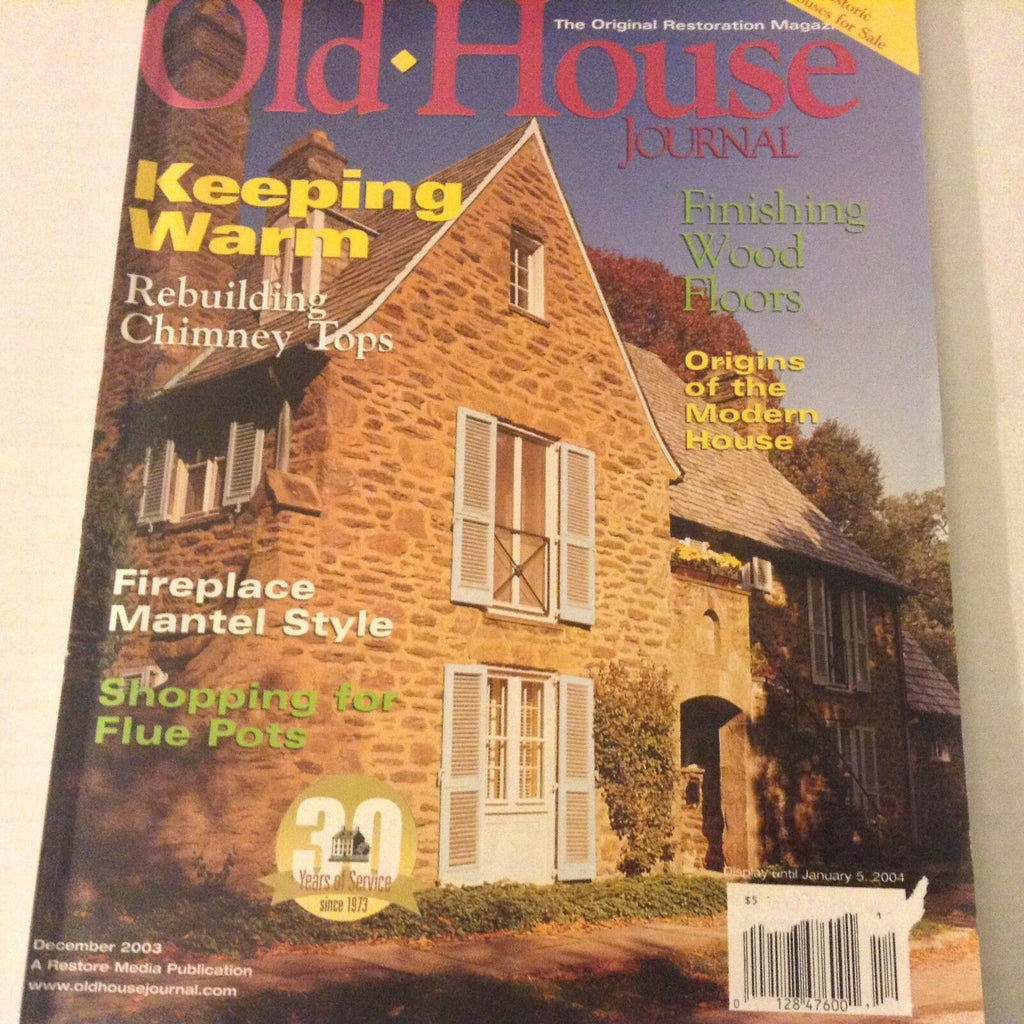 Old House Magazine Rebuilding Chimney Tops December 2003 071217nonrh