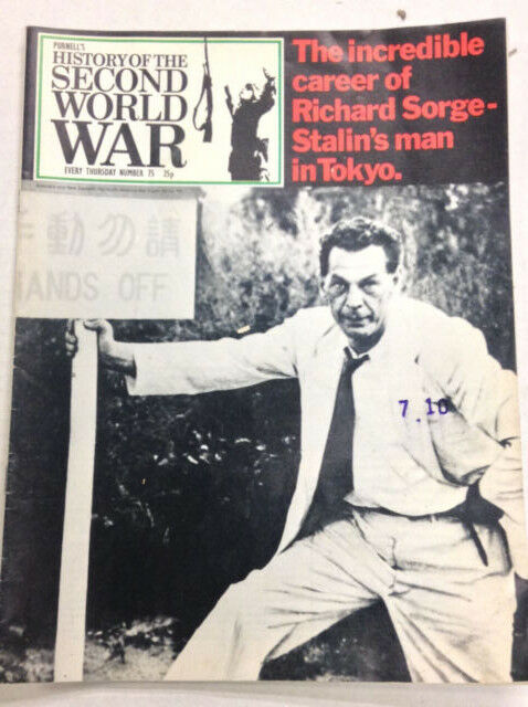 History Of The Second World War Magazine Richard Sorge No.75 1973 122016R2
