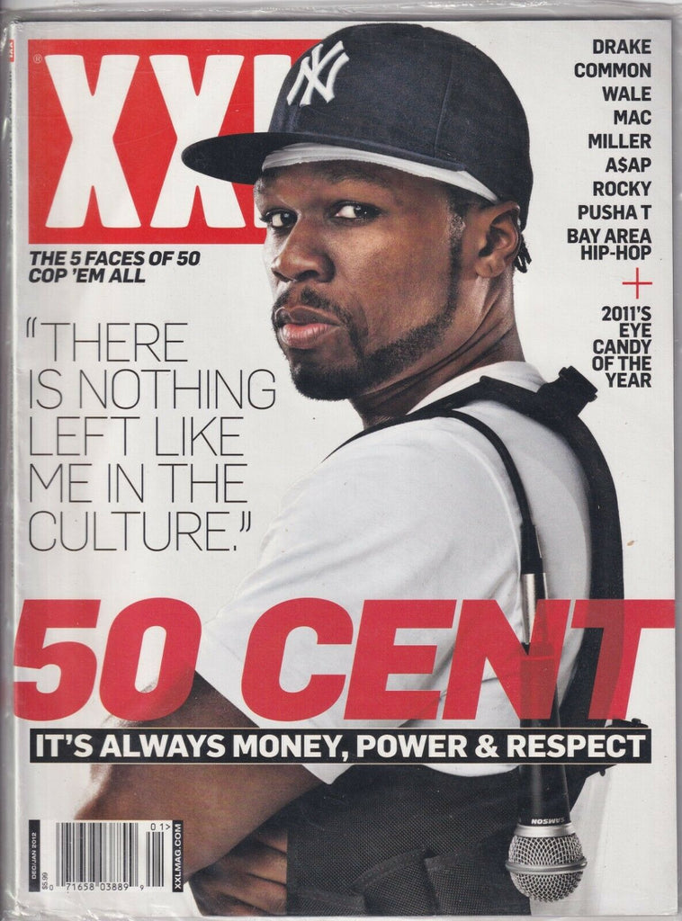 XXL Magazine 50 Cent Drake Common Wale December/January 2012 062519nonr