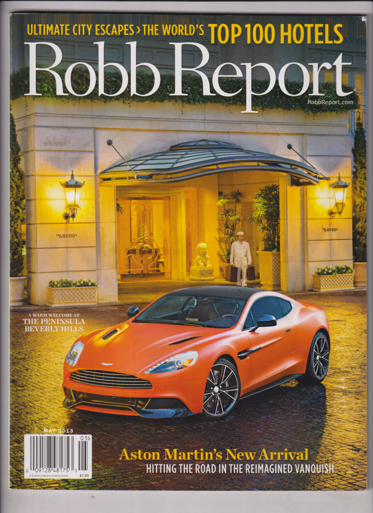Robb Report Magazine Aston Martin's New Arrival May 2013 121719nonr