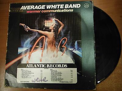 33 RPM VinylAverage White Band Warmer Communications Atlantic Rec Stere 042415SM