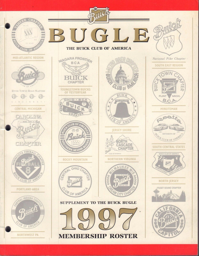 Bugle The Buick Club of America 1997 Member Roster 031417nonDBE