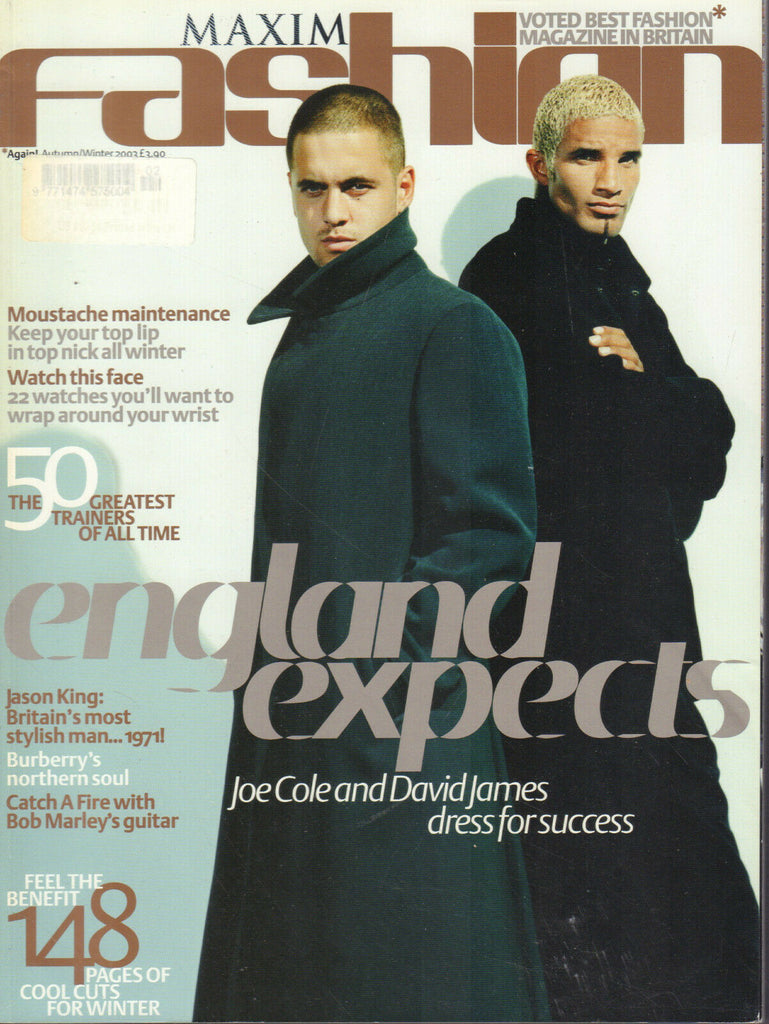 Maxim Fashion Fall Winter 2003 Joe Cole David James Jason King 042120DBE