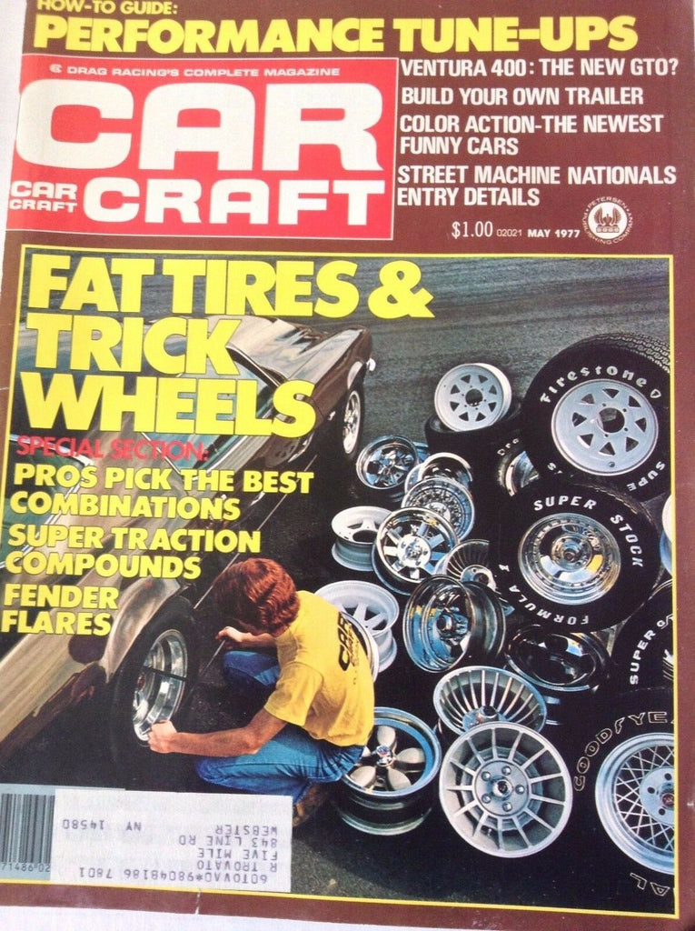 Car Craft Magazine Fat Tires Tricks Wheels May 1977 082017nonrh2