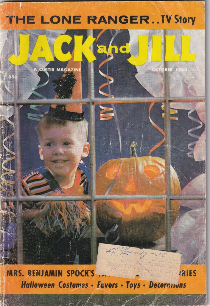 Jack And Jill Magazine Special Halloween Issue October 1960 092519nonr