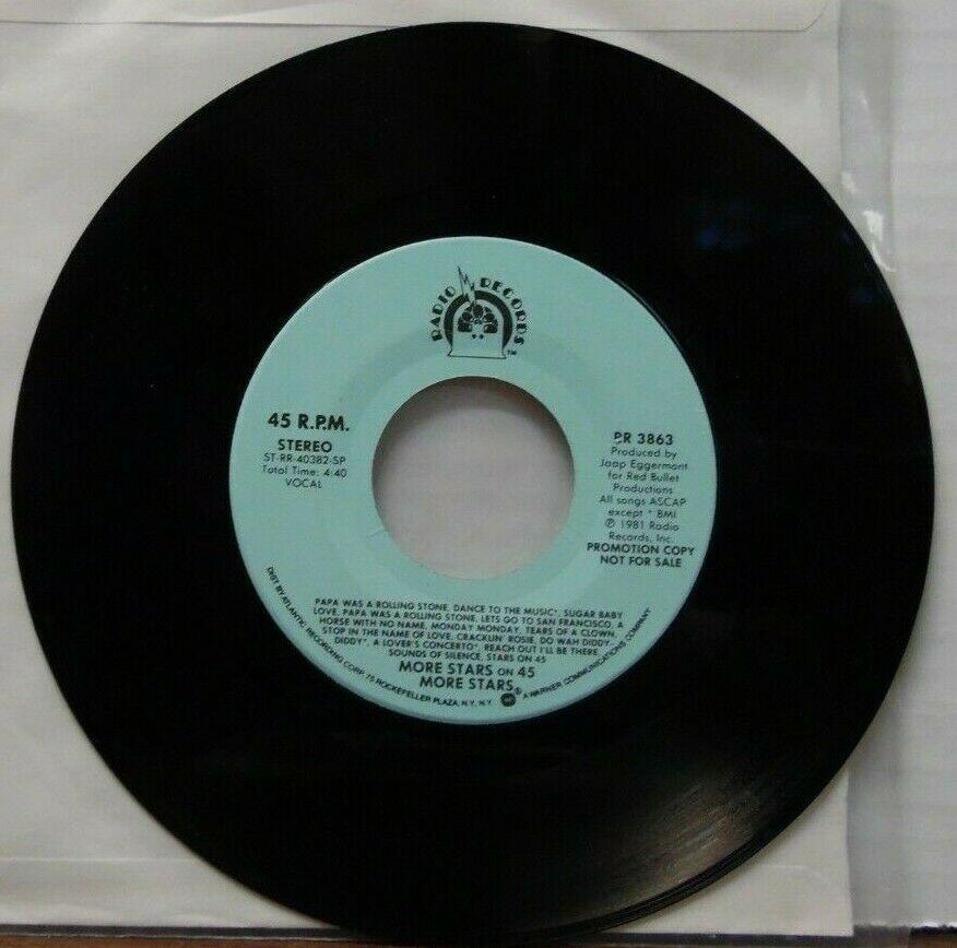 More Stars on 45 More Stars 45RPM PROMO various artists 022220LLE45