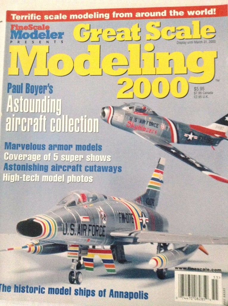 Fine Scale Modeler Magazine Paul Boyer's Collection March 31, 2000 081917nonrh