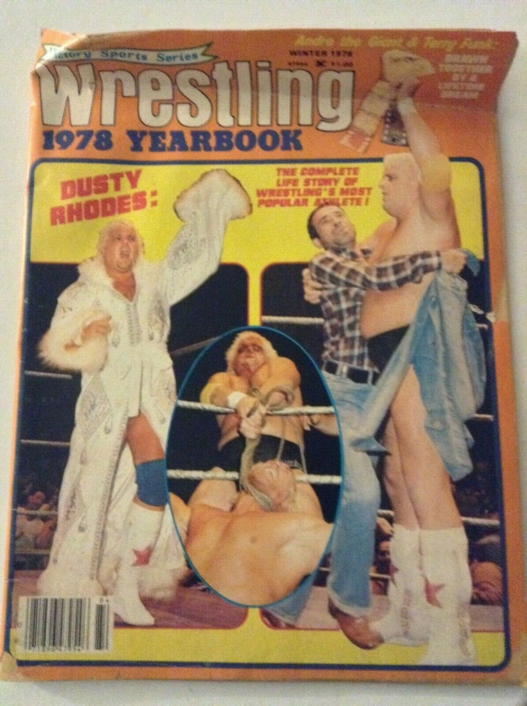 Victory Sports Wrestling 1978 Yearbook Dusty Rhodes Andre 041819nonrh
