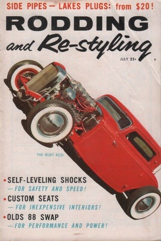 Rodding and Re-Styling July 1958 Sam Jooston Ian Malcolm 082118DBE
