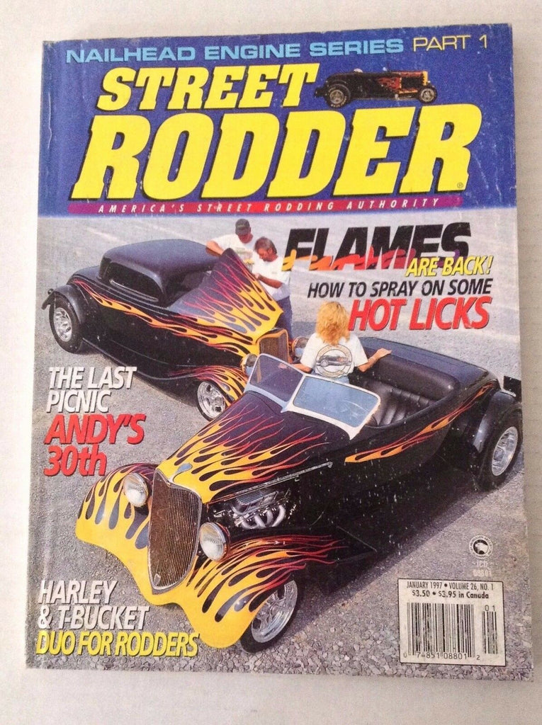 Street Rodder Magazine How To Spray On Hot Licks January 1997 031217NONRH