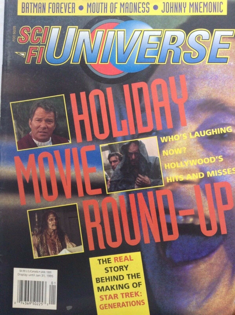 Sci-Fi Universe Magazine Holiday Movie Round Up January 1995 092117nonrh