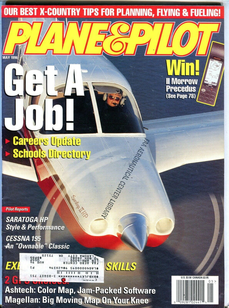 Plane & Pilot Magazine May 1996 Saratoga HP EX w/ML FAA Library 101916jhe