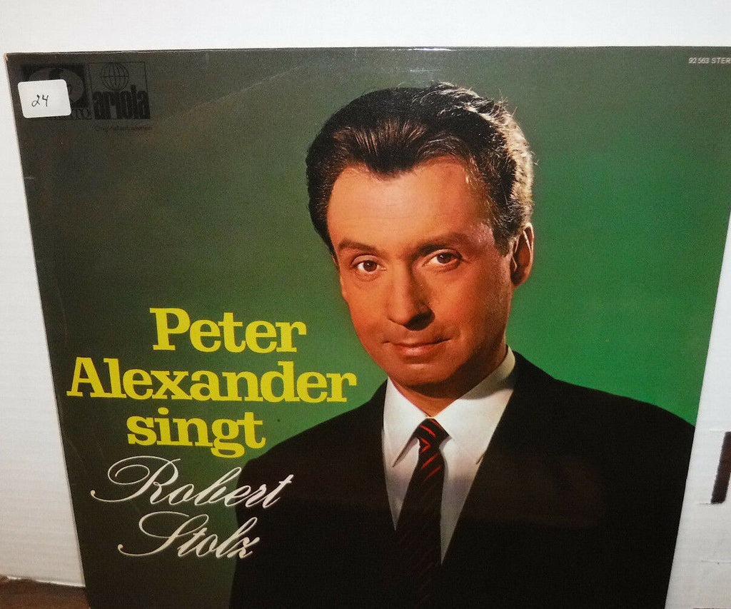 Peter Alexander Sings Robert Stroiz vinyl #92-563 011418LLE