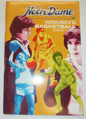 Notre Dame Magazine Women's Basketball 1982-1983 121014R2