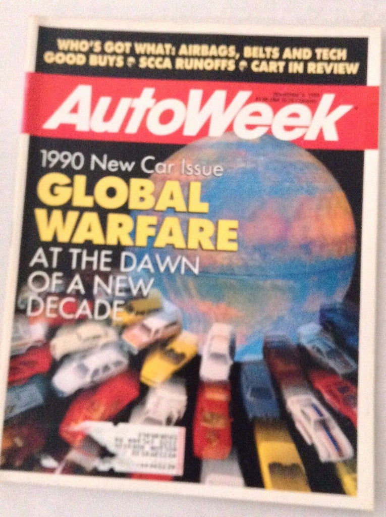 Autoweek Magazine Global Warfare SCCA Runoffs November 6, 1989 020617RH