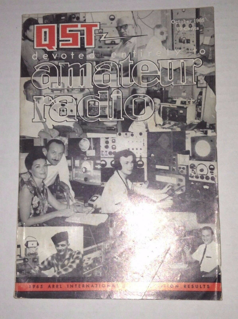 QST Amateur Radio Magazine 1965 ARRL International DX Comp October 1965 010417RH