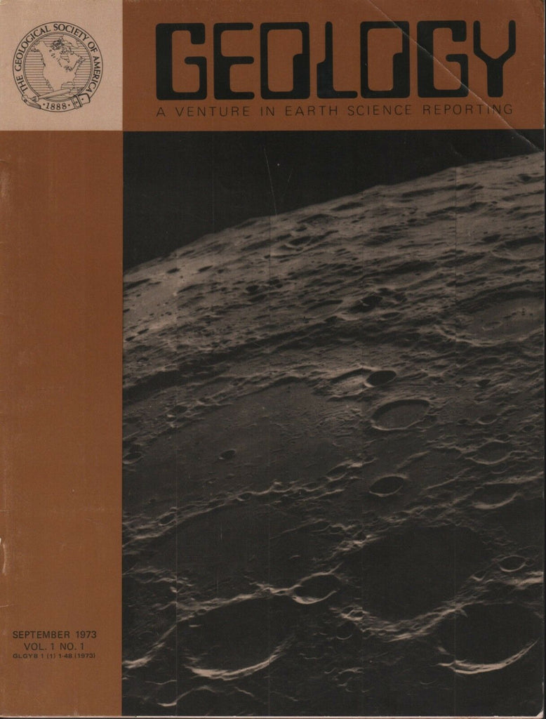 Geology September 1973 Vol.1 No.1 James H Shea Harald Furnes 110518DBE