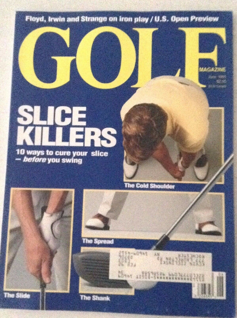 Golf Magazine Slice Killers 10 Ways To Cure June 1991 020717RH