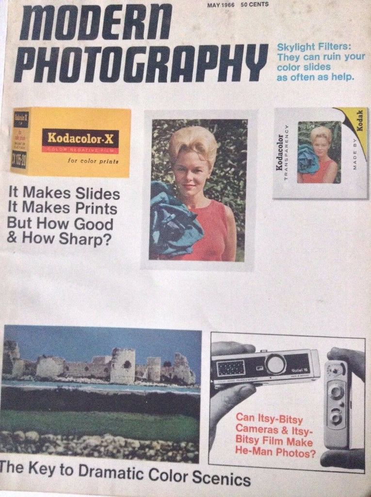 Modern Photography Magazine Dramatic Color Series May 1966 082617nonrh