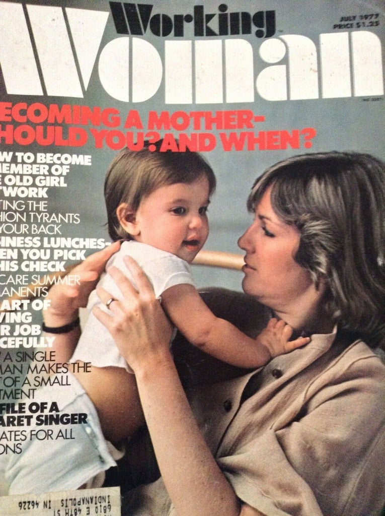 Working Woman Magazine Becoming A Mother should You July 1977 011919nonrh