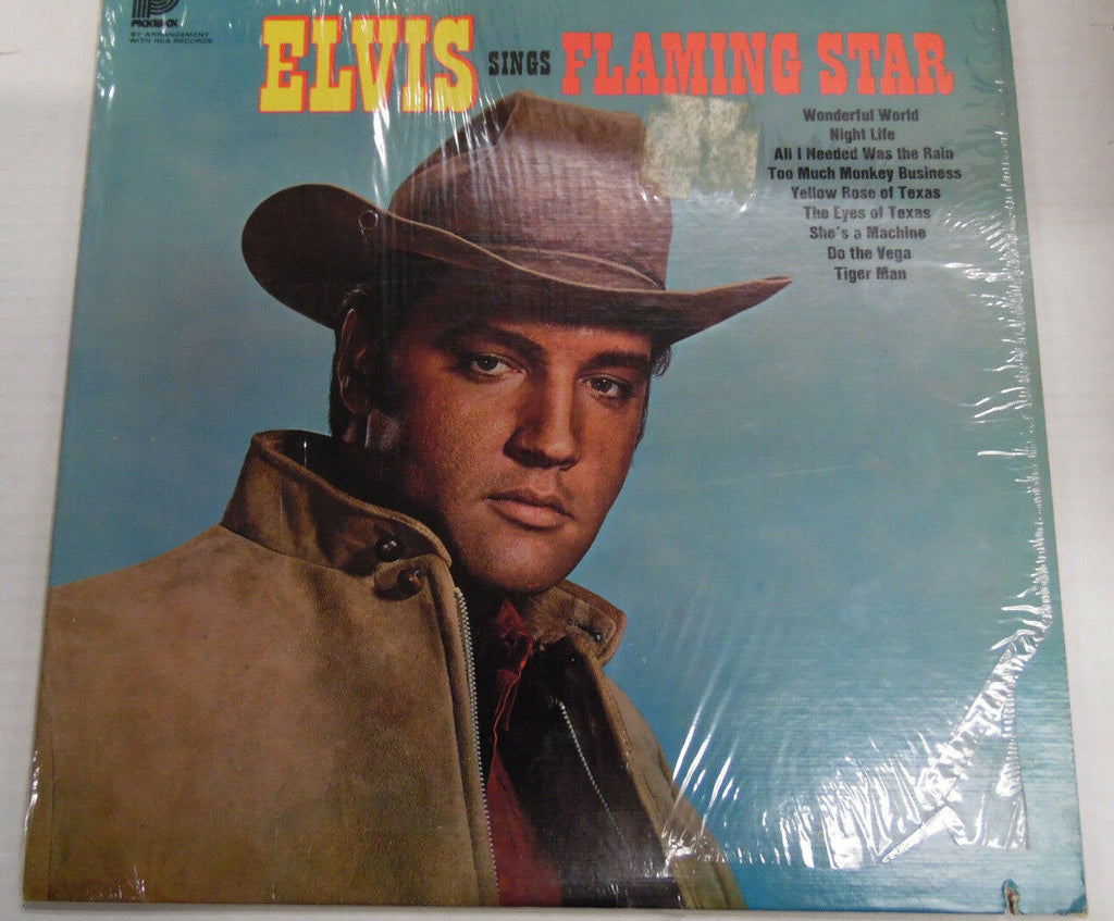 Elvis Presley Sings Flaming Star CAS2304 33RPM Record W/SW Pickwick 031717RR