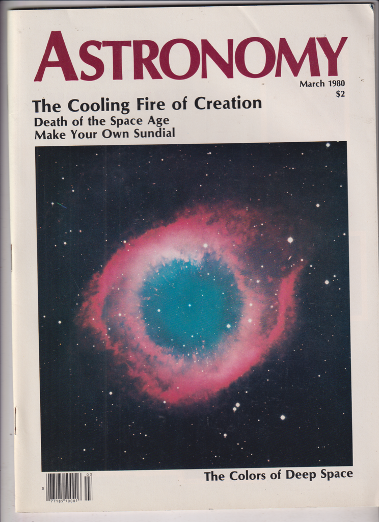 Astronomy Mag The Cooling Fire Of Creation March 1980 010920nonr