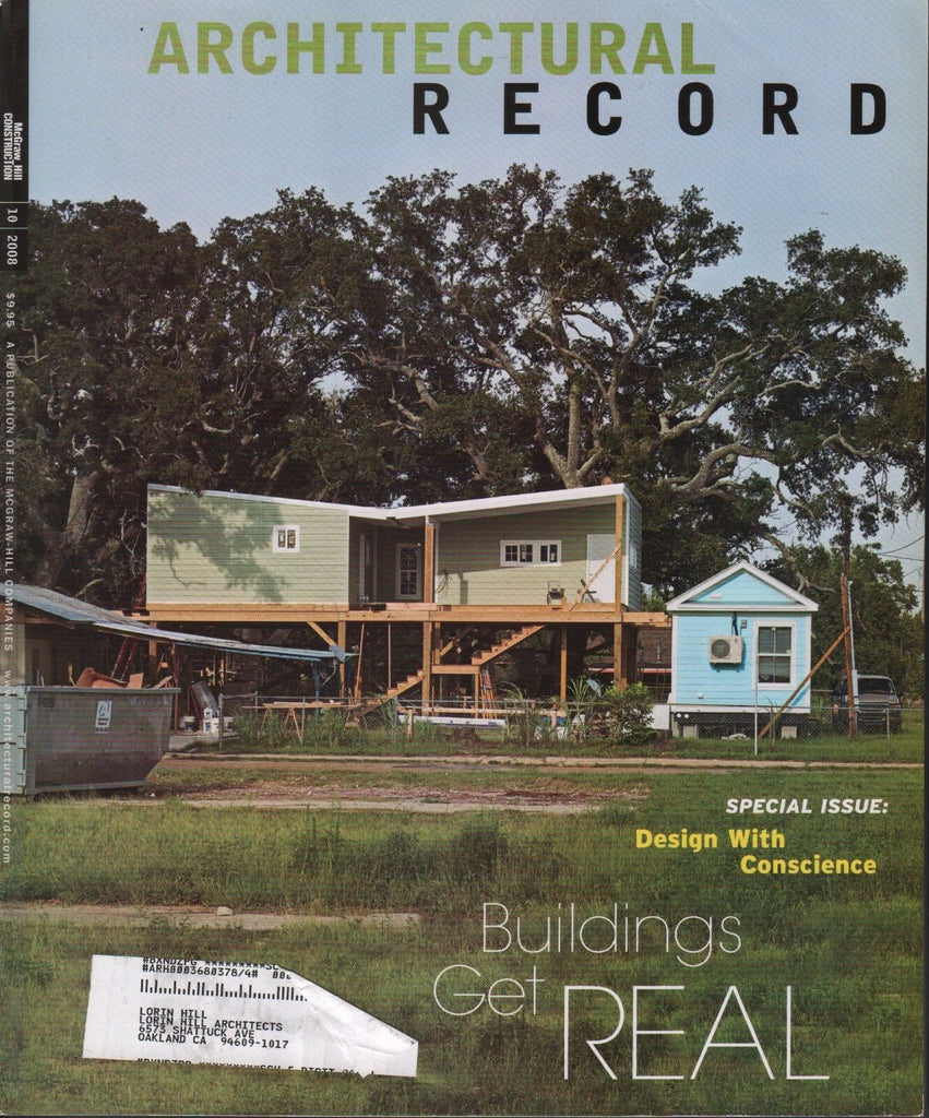 Architectural Record October 2008 Design With Conscience 072517nonDBE2