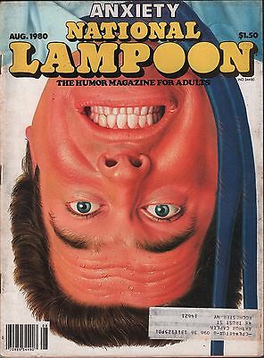 National Lampoon August 1980 Anxiety Issue w/ML EX 122915DBE