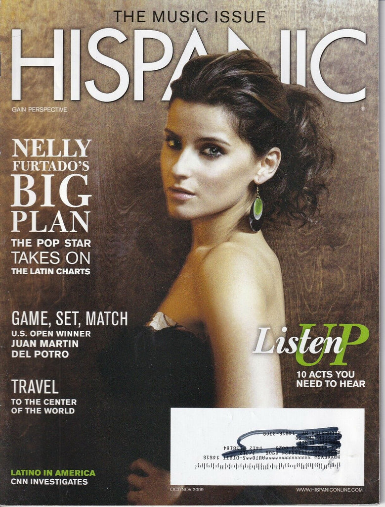Hispanic Magazine Nelly Furtado Juan Martin Del Potro Oct/Nov 2009 031919nonr