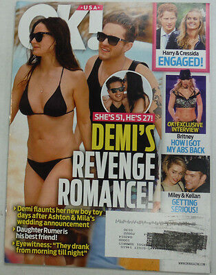 OK! Magazine Demi Moore & Prince Harry January 2014 051115R