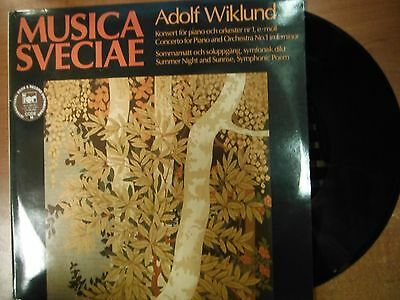 33 RPM VinylAdolf Wiklund Musica Sveciae Caprice Records CAP1228 Stereo 021915SM