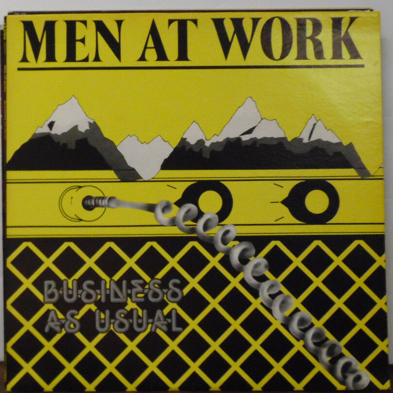 Men at Work Business as Usual vinyl AL37978 1981 062618LLE