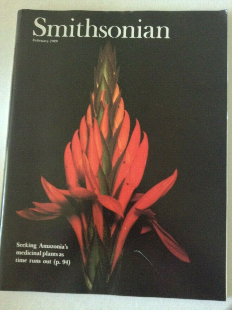 Smithsonian Magazine Amazonia's Medicinal Plants February 1989 NO ML 052319nonrh