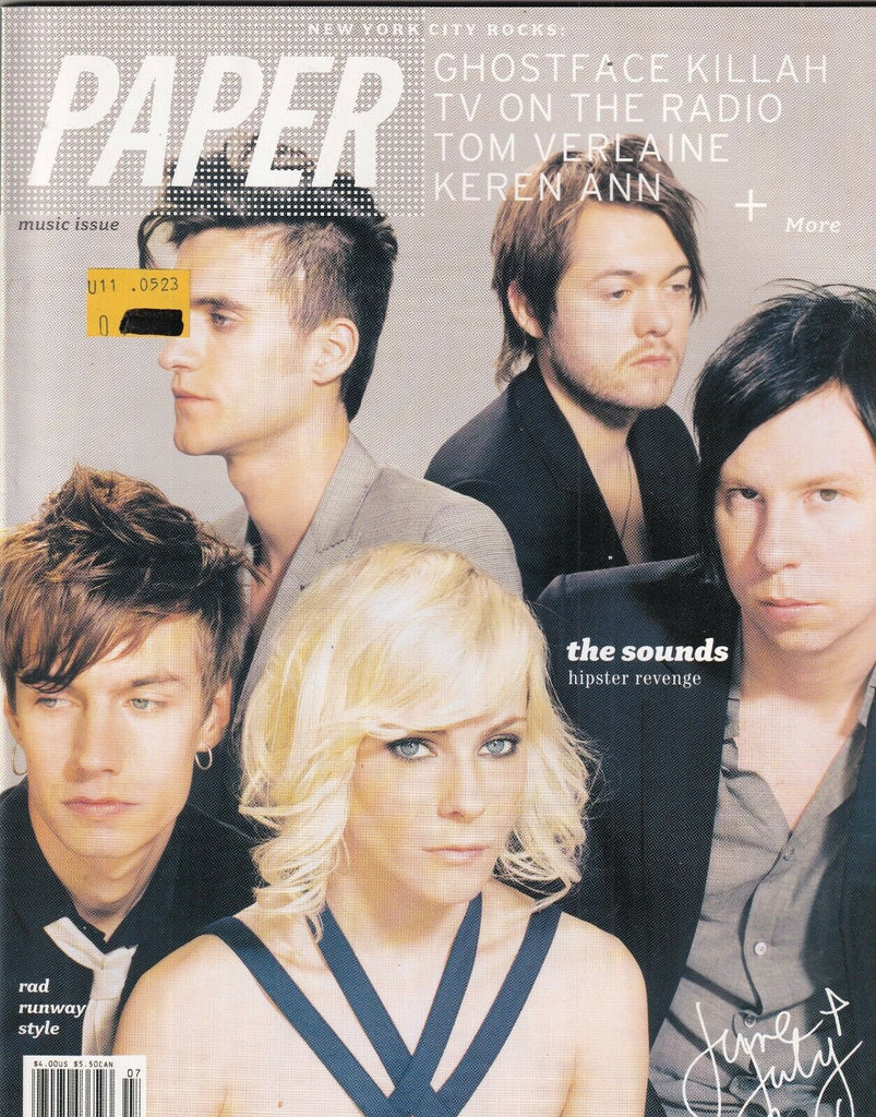 Paper Magazine The Sounds Ghostface Killer June/July 2006 101619nonr