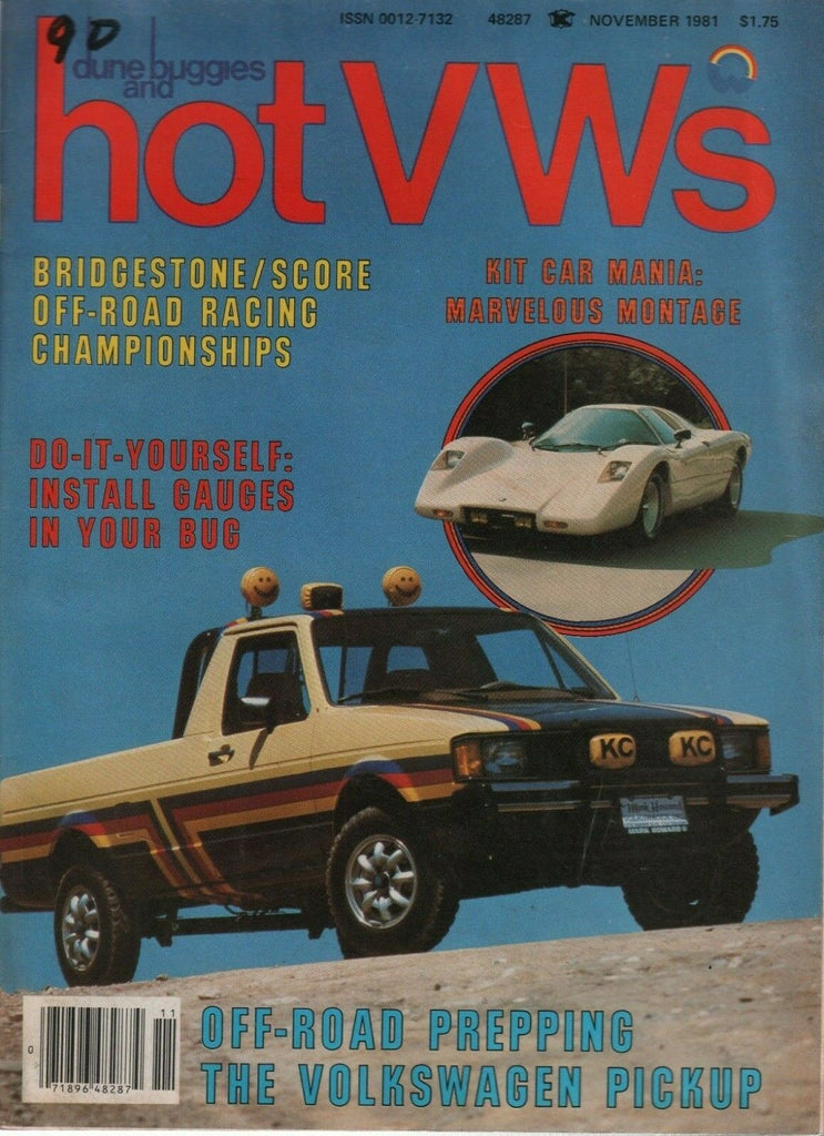 Hot VWs November 1981 Robert K Jon Kennedy Jim Wright 080219DBE