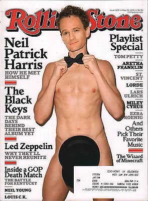 Rolling Stone May 22 2014 Neil Patrick Harris w/ML EX 121815DBE2