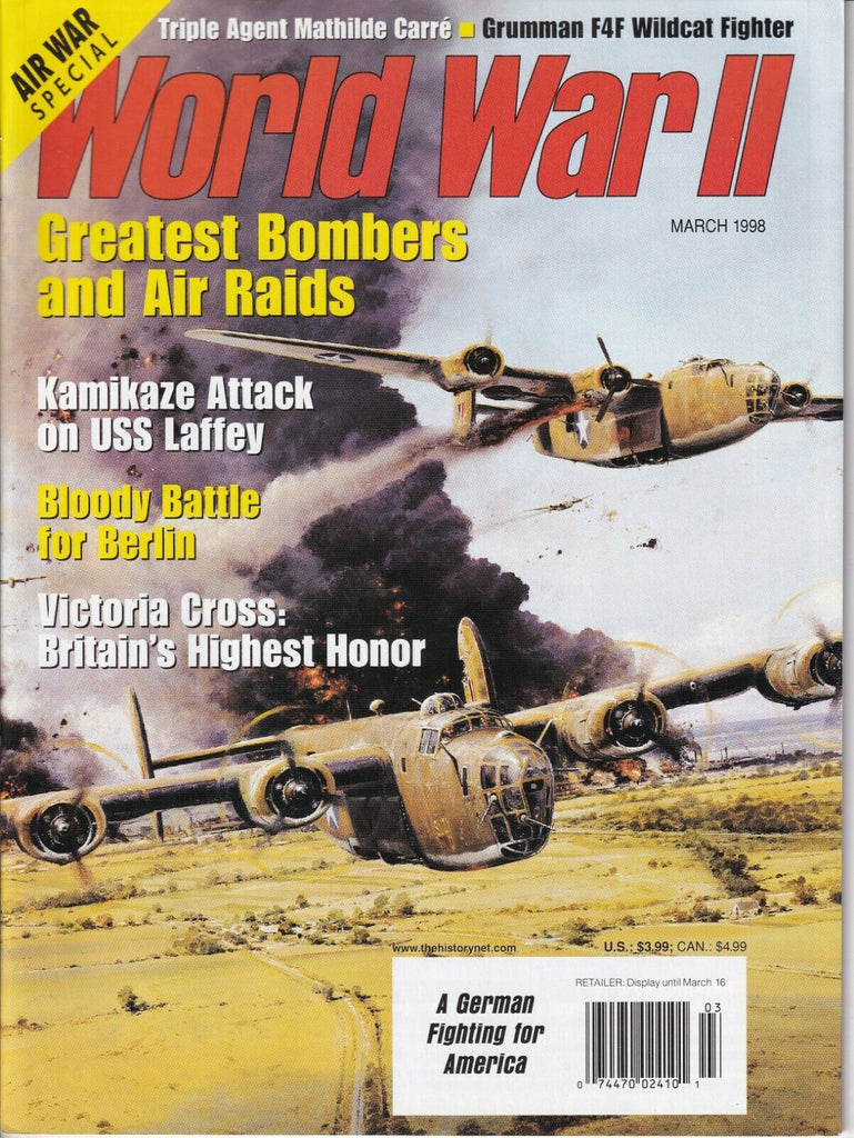 World War II Magazine Bombers And Air Raids March 1998 032019nonr