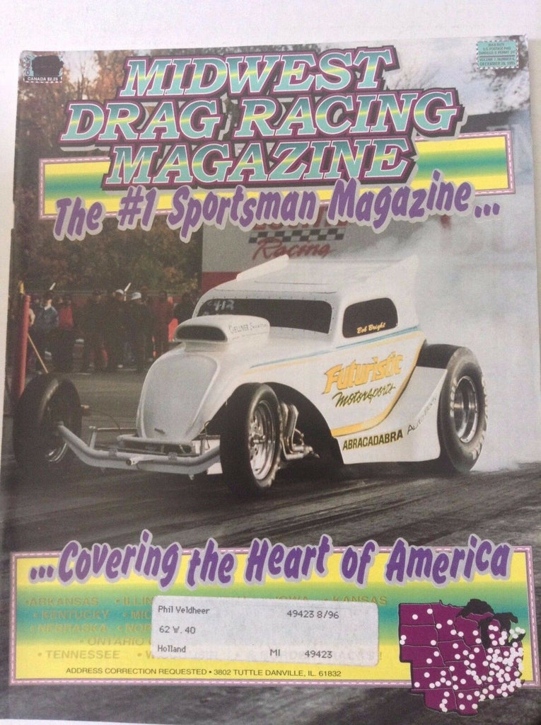 Midwest Drag Racing Magazine Memphis Muscle Popfest December 28 1995 041817nonrh