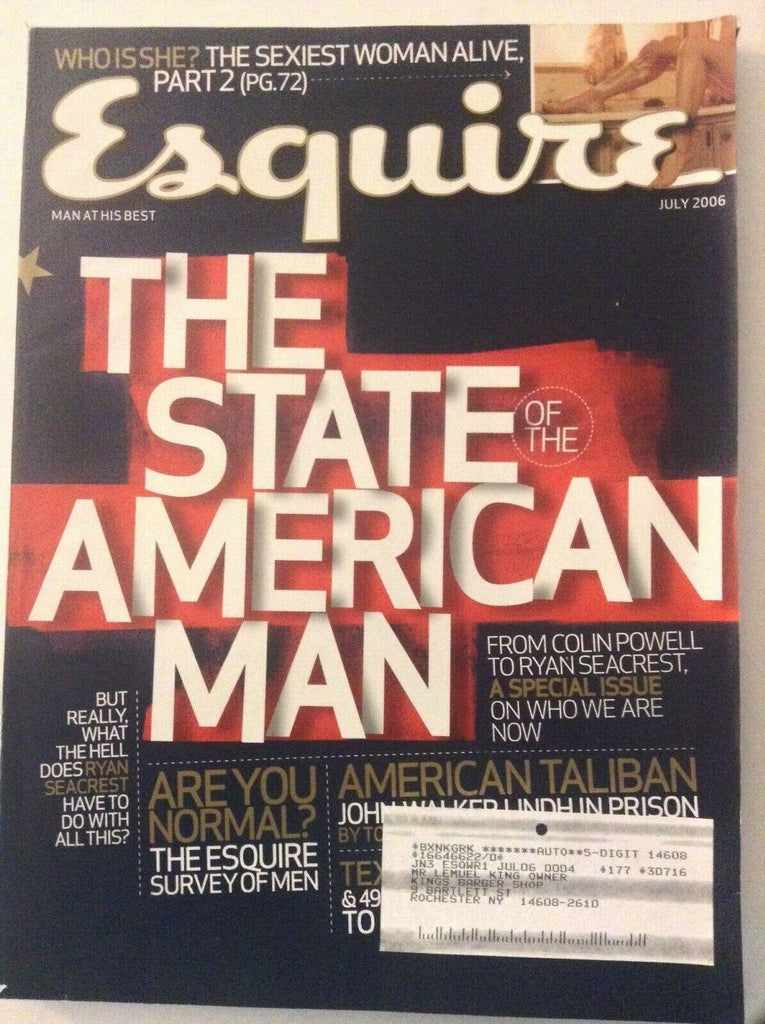 Esquire Magazine State Of The American Man July 2006 041119nonrh