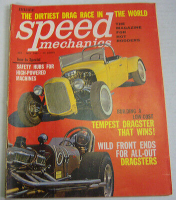 Speed Mechanics Magazine Tempest Dragster That Wins! May 1963 030713R