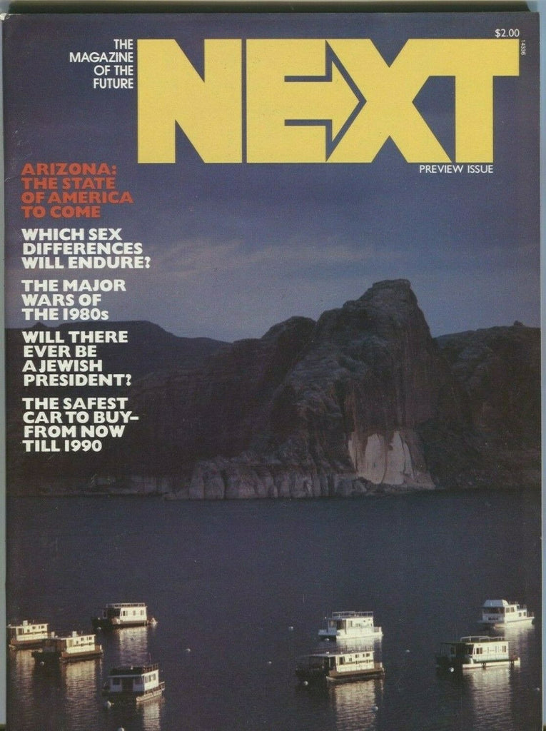 NEXT Preview Issue 1979 Warren Boroson Michael Ledeen Paul Dickson 103119DBE
