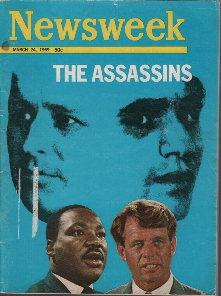Newsweek March 24 1969 John F Kennedy JFK Martin Luther King Jr 073019AME