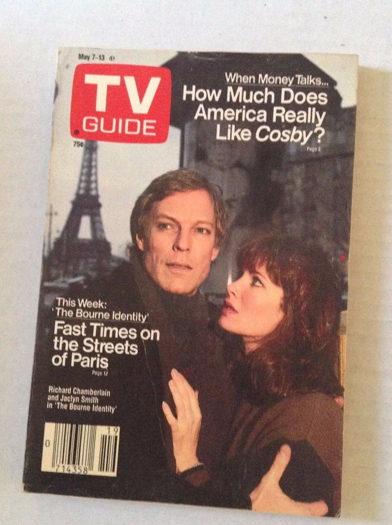Tv Guide Magazine Richard Chamberlain Jaclyn Smtih May 7-13 1988 021717RH