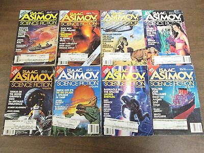 Isaac Asimov Science Fiction Magazine Lot of 13 Issues, Digest Size 041414ame2