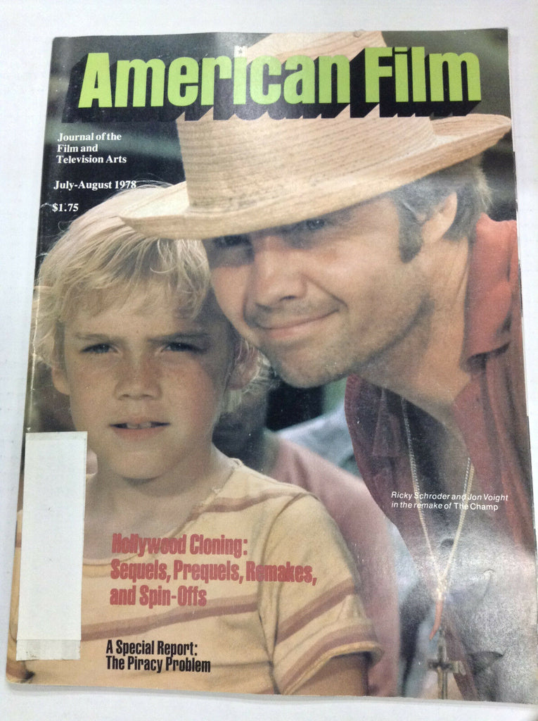 American Film Magazine Ricky Schroder Jon Voight July/August 1978 040517nonr
