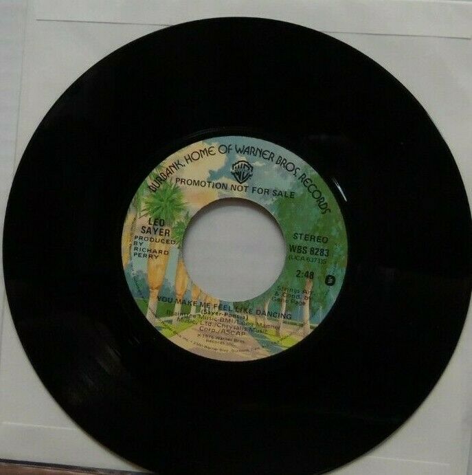 Leo Sayer You Make Me Feel Like Dancing PROMO WBS-8283 022220LLE45