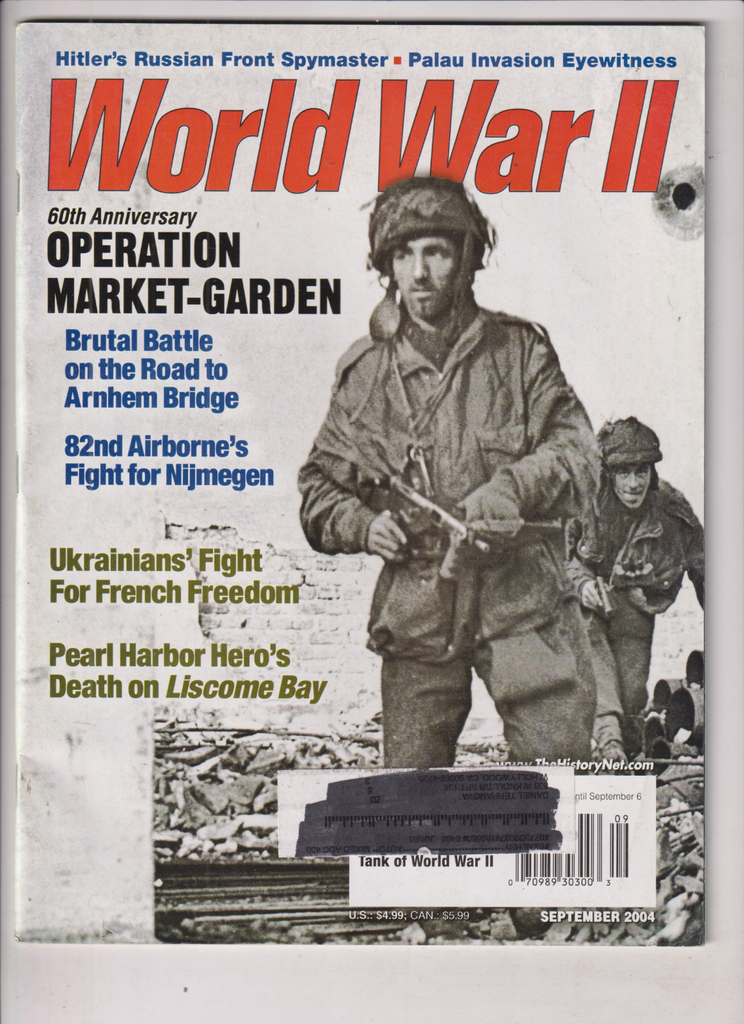 World War II Magazine Operation Market Garden 60th Ann September 2004 121719nonr