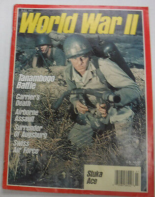 World War II Magazine Tanambogo Battle Carrier's Death July 1992 081215R