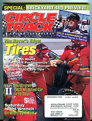 Circle Track & Racing Technology Magazine September 1998 VGEX 052616jhe