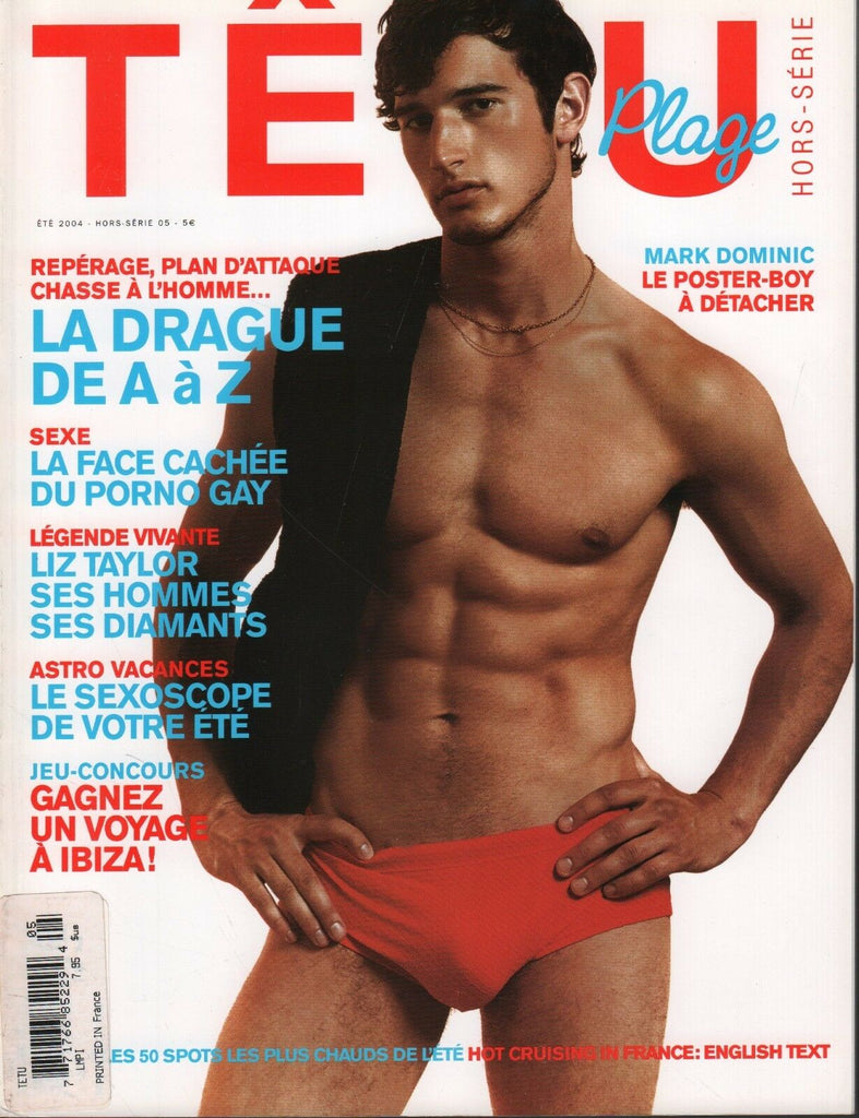 Tetu Plage French Gay Mag Summer 2004 Liz Taylor Chauds De L'ete 070918DBF